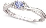 Tanzanite & Diamond Ring