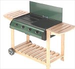 Outdoor Living : Lifestyle Garden BBQ Barbecue Grill : Four Burner