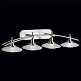 Kichler Structures Bathroom & Vanity 4 or More Bulbs Brushed Nickel