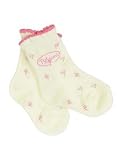 Bebini Flower Embroidered Socks
