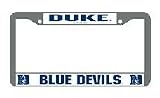 Duke Blue Devils Chrome License Plate Frame - Set of 2