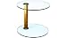 Glass Saint Round Side Table 525 dia clear Image