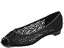 A. Marinelli Fontana | Women's Dress Flat Shoes Black Lace/Patent