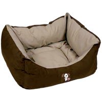 Multi Pet Yap Aluna Canvas SQ 18in x 16in Dog Bed