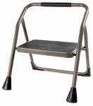 Tricam Industries 1 Step Step Stool (Pack Of 2) Hb1-Tv Aluminum (Metal) Step Ladders