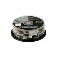 Intenso CD-R Rohlinge 700MB 52x Black Edition mit Carbon Beschichtung 25er Spindel Cakebox kratzfest