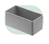 Lanker MRAX8NM7102 Black Polystyrene Storage Case