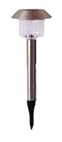 Chrome solar light four pack