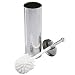 Polder 66-75P Toilet Brush Canister, Stainless