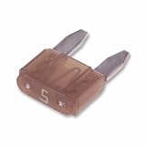 MINI AUTO CAR BLADE FUSE 5A 5 AMP TAN FUSES x 5