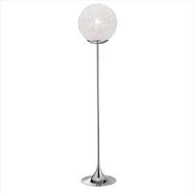Adesso 3634-22 Frost Floor Lamp, Chrome by Adesso