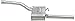 Walker Exhaust Quiet-Flow SS 54321 Direct Fit Exhaust Muffler Assembly