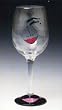 Discontinued Lolita Glassware Wine - Flirt