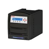 Hard Drive To 1 Target, 6X Blu-ray Duplicator with 500G Hard Drive Black. Plus FREE 25PK Blu-ray dis