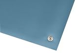3M Dissipative 3 Layer Vinyl Table Mat, Blue, 2' X 6'