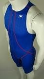 BLOW OUT PRICE!!! CLOSE OUT PRICE!!! Speedo FastSkin Male High Neck Knee Skin High Performance Competition Swim Suit (MADE IN THE USA) Size: Medium Color: ROYAL BLUE
