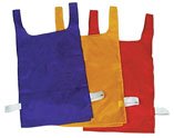 NO-TIE NYLON PINNIES - RED