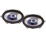 POWER ACOUSTIK AS-5730 5 x 7 3-Way Full-Range Speakers