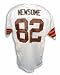Ozzie Newsome Autographed Custom Throwback Football Jersey with 