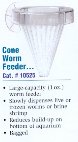 Lee’s Aquarium & Pet Products Cone Worm Feeder-Bag