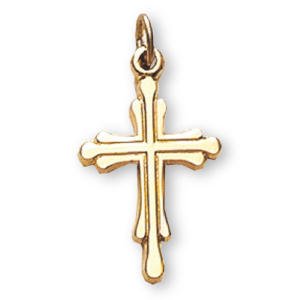 14K Gold Filled Cross and 18 Chain