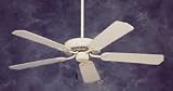 Emerson Fans CF700AW Builder Fan - Summer White Builder Ceiling Fan 52 Blade Span