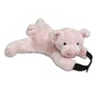 Noodle Head Bag Buddy Plush Animal Luggage Tag--Pig