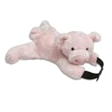 Noodle Head Bag Buddy Plush Animal Luggage Tag--Pig