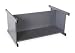 Storelogic 2CLE3 Flat File Open Base, 46 3/4x35 3/8 In, Gry
