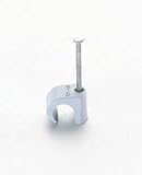 EA947CA-6 4-6mm丸型ケーブルクリップ(薄灰/100個)