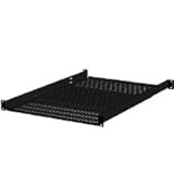 Kendall Howard 1U Vented 4-Point Adjustable Shelf