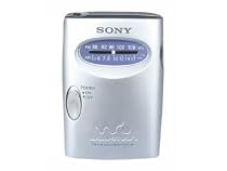 Sony SRF-59 FM/AM Analogue Personal Radio, with belt clip - Silver