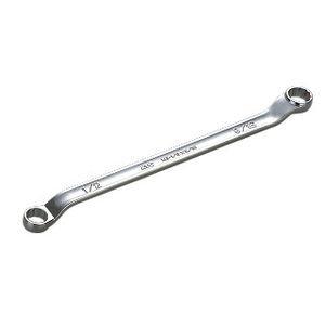 【クリックで詳細表示】KTC 45°X6°ロングメガネレンチ (3/8×7/16inch) M5-3/8X7/16： DIY・工具