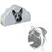 Mastiff Napkin Holder, Porcelain by Rosalinde