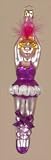 Ballerina 7 Ornament - set of 6