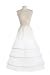 New 3 Hoop Bridal Drawstring Petticoat Crinoline Wedding Gown Slip