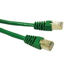 Click here to buy Cables to Go - Patch cable - RJ-45 (M) - RJ-45 (M) - 50 ft - STP - ( CAT 5e ) - green by Cables To Go.