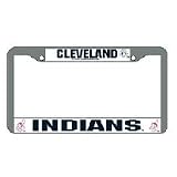 Cleveland Indians Chrome License Plate Frame - Set of 2 
