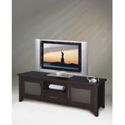 65-Inch Wide Credenza TV Stand and Audio Rack, Wenge-model:EL-746 by Elite