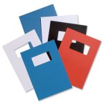 Produkt-Bild: Rexel Acco Einbanddeckel (Ledernarbung, mit Fenster, 280 g/qm, Format A4) 25 x 2 St&uuml;ck schwarz