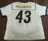 Troy Polamalu Women's Replica Super Bowl XLV White Reebok Steelers Jersey (S)