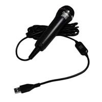 Activision Guitar Hero Wired USB Mic - Xbox 360, PlayStation 2 & 3, Nintendo Wii