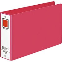 【クリックで詳細表示】コクヨS＆T リングファイル B6横 330枚収納 2穴赤