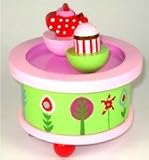 Toys : Gisela Graham Tea Party Wooden Music Box
