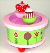 Childrens Toyshop  Toys : Gisela Graham Tea Party Wooden Music Box
