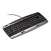CHERRY G85-20050 CyMotion Pro USB + PS/2-Adapter corded silber/schwarz Bayrisch