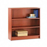 3 Shelf Bookcase - Henna Cherry by United Stationers