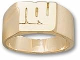 New York Giants "NY" 3/8" Ladies Ring Size 7 1/4 - 10KT Gold Jewelry