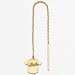 14K New York Mets Jersey Threader Earrings