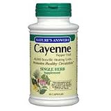 Cayenne Pepper Fruit 90 caps from Nature's Answer